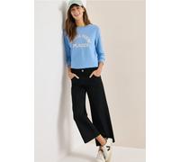 7/8 High Waist Wide Leg Hose im Loose Fit