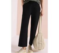 7/8 High Waist Wide Leg Hose im Loose Fit
