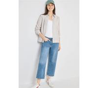 Loose-fit-Jeans CECIL, Damen, Gr. 32, Länge 26, light blau washed, Jeans, 78% Baumwolle, 20% Polyester, 2% Elasthan, unifarben, kniebedeckend, Jeans, im Capri-Style (50061606-32) light blau washed