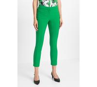 7/8-Hose BONPRIX, Damen, Gr. 36, N-Gr, grün (grasgrün), Obermaterial: 73% Viskose, 23% Polyamid, 4% Elasthan, slim fit, Hosen 7/8-Hose, aus Viskose, Polyamid und Elasthan, Slim fit, femininer Stil (67