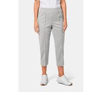 7/8-Hose CARLA mit Rippe grau 40 7/8-Länge