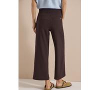 7/8-Hose CECIL "Style Neele", Damen, Gr. XXL (46), Länge 26, braun (braun cacao (länge 26)), Web, Obermaterial: 73% Viskose, 25% Polyester, 2% Elasthan. Futter: 100% Polyester, unifarben, 7/8-Länge, H