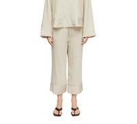 Leichte Viskosemix-Culotte mit Streifen beige 42