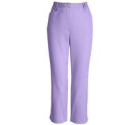 7/8-Hose COSMA, Damen, Gr. 36, Normalgrößen, lila (lavendel), 97% Baumwolle, 3% Elasthan, unifarben, 7/8-Länge, Hosen 7/8-Hose, Topseller (802629-36) lavendel