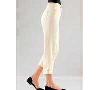 7/8-Hose COSMA, Damen, Gr. 42, Normalgrößen, gelb (hellgelb), 97% Baumwolle, 3% Elasthan, unifarben, 7/8-Länge, Hosen 7/8-Hose (371052-42) hellgelb