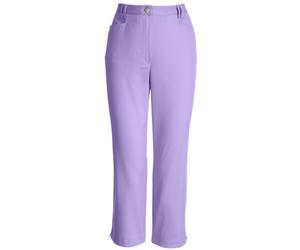 7/8-Hose COSMA, Damen, Gr. 42, Normalgrößen, lila (lavendel), 97% Baumwolle, 3% Elasthan, unifarben, 7/8-Länge, Hosen 7/8-Hose (802629-42) lavendel