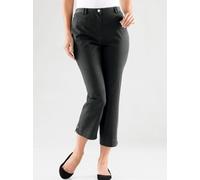 7/8-Hose COSMA, Damen, Gr. 44, Normalgrößen, schwarz, 97% Baumwolle, 3% Elasthan, unifarben, 7/8-Länge, Hosen 7/8-Hose (311747-44) schwarz