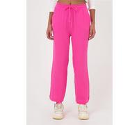 7/8-Hose FRESHLIONS "Mila", Damen, Gr. S, EURO-Größen, pink, 100% Baumwolle, unifarben, lang, Hosen 7/8-Hose, im klassischen Design (40138916-S) pink