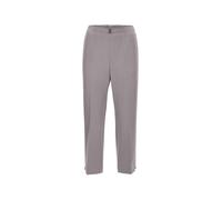 7/8-Hose GOLDNER "3/4-Professlan-Schlupfhose Martha", Damen, Gr. 44, N-Gr, grau (mittelgrau), Obermaterial: 70% Polyester PES. 25% Viskose CV. 5% Eiderdaune Eider., Hosen 7/8-Hose (26157900-44) mittel