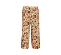 7/8-Hose GOLDNER "Kurzgröße Attraktive Druckhose Louisa mit weichem Fall", Damen, Gr. 21, K-Gr, bunt (bunt, geblümt), Obermaterial: 95% Viskose CV. 5% Elasthan EL., normal, Hosen 7/8-Hose, Ohne (32098