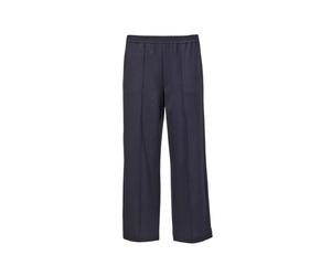7/8-Hose GOLDNER "Kurzgröße Verkürzte Jersey-Hose VERA mit Biesen", Damen, Gr. 24, K-Gr, blau (marine), Obermaterial: 51% Viskose CV. 36% Polyamid PA. 13% Elasthan EL., normal, Hosen 7/8-Hose, Ohne (7