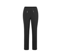 7/8-Hose GOLDNER "Stretchhose LOUISA, dehnbar & mit Taschen", Damen, Gr. 50, N-Gr, schwarz, Obermaterial: 67% Baumwolle CO. 28% Polyamid PA. 5% Elasthan EL., normal, Hosen 7/8-Hose, Ohne (23653466-50)