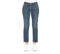 7/8-Hose LE TEMPS DES CERISES, Damen, Gr. 26, EURO-Größen, blau, 89% Baumwolle, 11% Elasthan, lang, Hosen 7/8-Hose, in tollem 7/8-Schnitt (86508309-26) blau