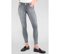 7/8-Hose LE TEMPS DES CERISES "PULPC", Damen, Gr. 28, EURO-Größen, grau, 92% Baumwolle, Kunstfaser, Hosen 7/8-Hose, mit 7/8-Länge (55135736-28) grau