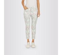 7/8-Hose MAC "Dream Summer", Damen, Gr. 34, Länge 28, grün (dust, mint grün), Denim/Jeans, Obermaterial: 88% Baumwolle, 8% Elastomultiester, 4% Elasthan, unifarben, figurbetont knöchelfrei, Hosen 7/8-