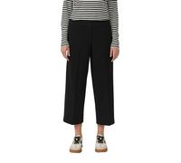 Strukturierte Culotte mit Elastikbund 44 schwarz 2171415.9999.44