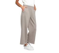 7/8-Hose SEIDEL MODEN, Damen, Gr. 40, N-Gr, walnuss, Single Jersey, Obermaterial: 50% Polyester, 45% Viskose, 5% Elasthan, Basic, lässig geschnitten 7/8-Länge, Hosen 7/8-Hose, MADE IN GERMANY (6639504