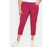 Schmale Stretch-Hose in 7/8-Länge, orchidee, Gr.40