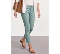 7/8-Hose STREET ONE, Damen, Gr. 44, Länge 26, arona blau, Web, 97% Baumwolle, 3% Elasthan, unifarben, comfort fit 7/8-Länge, Hosen 7/8-Hose, 4-Pocket Style (42579216-44) arona blau
