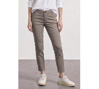 7/8-Hose STREET ONE, Damen, Gr. 44, Länge 26, schwarz tumbled beige, Web, 97% Baumwolle, 3% Elasthan, unifarben, comfort fit 7/8-Länge, Hosen 7/8-Hose, 4-Pocket Style (61732525-44) schwarz tumbled bei