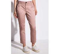 Street One Frauen 7/8-Satinhose in Rosa, Gr: 46