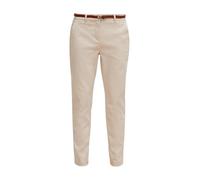 COMMA Chino mit integriertem Gürtel