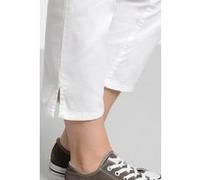 Sheego 7/8-Hose in schmaler Form, aus Twill 50 weiß