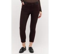 7/8-Jeans ANGELS "ORNELLA SPORTY", Damen, Gr. 40, N-Gr, deep wine used, Denim/Jeans, Obermaterial: 92% Baumwolle, 6% Polyester, 2% Elasthan, slim fit 7/8-Länge, Jeans, 7/8-Länge, Slim fit Passform, mi