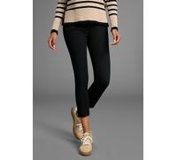 7/8-Jeans ARIZONA "Shaping", Damen, Gr. 48, N-Gr, schwarz (schwarz schwarz), Jeans, Obermaterial: 72% Baumwolle, 26% Polyester, 2% Elasthan, Basic, slim fit 7/8-Länge, Jeans, eng anliegend, Röhrenjean