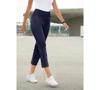 7/8-Jeans INSPIRATIONEN, Damen, Gr. 48, Normalgrößen, blau (marine), 56% Baumwolle, 31% Modal, 10% Polyester, 3% Elasthan, unifarben, 7/8-Länge, Jeans (79282010-48) marine