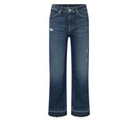 JOOP! Jeans in verkürzter Passform mit Fransen in Jeansblau, Größe 29