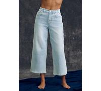 LASCANA 7/8-Jeans Damen light blue washed Gr.40
