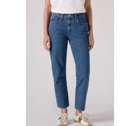 7/8-Jeans LEVI'S "BOY JEAN- H2'26", Damen, Gr. 31, Länge 27, blau (all money mid), Denim/Jeans, Obermaterial: 99% Baumwolle, 1% Elasthan, boyfriend fit 7/8-Länge, Jeans, Boyfriend Fit (70987749-31) al