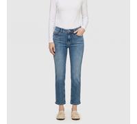 7/8-Jeans MAC, Damen, Gr. 34, Länge 27, fancy authentic blau, Denim/Jeans, Obermaterial: 92% Baumwolle, 5% Elastomultiester, 3% Elasthan, bequem 7/8-Länge, Jeans, figurformender Shaping-Effekt (966533