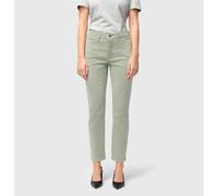 7/8-Jeans MAC "Dream Chic", Damen, Gr. 44, Länge 27, grün (dried rosemary ppt), Denim/Jeans, Obermaterial: 88% Baumwolle, 8% Elastomultiester, 4% Elasthan, sehr figurbetont 7/8-Länge, Jeans, verkürzte