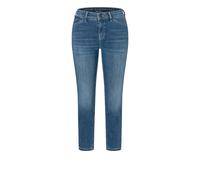 7/8-Jeans MAC "Dream Summer", Damen, Gr. 40, Länge 26, blau (authentic used blau), Denim/Jeans, Obermaterial: 75% Baumwolle, 12% Modal, 9% Polyester, 4% Elasthan, figurbetont knöchelfrei, Jeans, verkü