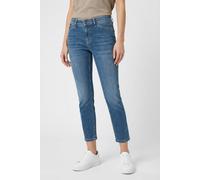 7/8-Jeans MAC "Dream Summer", Damen, Gr. 44, Länge 28, blau (authentic used blau), Denim/Jeans, Obermaterial: 75% Baumwolle, 12% Modal, 9% Polyester, 4% Elasthan, figurbetont knöchelfrei, Jeans, verkü