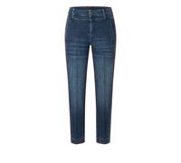 7/8-Jeans MAC "STILETTO", Damen, Gr. 40, Länge 29, blau (authentic mid indigo), Denim/Jeans, Obermaterial: 71% Baumwolle, 16% Polyester, 11% Lyocell, 2% Elasthan, knöchelfrei, Jeans (60176913-40) auth