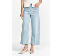Rich & Royal - Culotte Light Blue Satin Denim denim blue - Gr. - 28/32