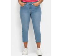 Sheego 7/8-Jeans in skinny Form 44 blue denim