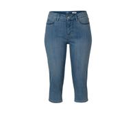 7/8-Jeans STOOKER WOMEN "Tahiti Denim Capri Slim Fit", Damen, Gr. 38, blau (light blau), Denim/Jeans, 84% Baumwolle, 14% Polyester, 2% Elasthan, eng 7/8-Länge, Jeans, Capri Slim Fit Casual Clean Wash