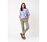 7/8-Jeans TONI "Perfect Shape 7/8", Damen, Gr. 38, N-Gr, light khaki, Denim/Jeans, Obermaterial: 79% Baumwolle, 11% Polyester, 8% Lyocell, 2% Elasthan, unifarben, slim fit 7/8-Länge, Jeans 7/8-Jeans, 