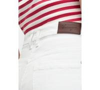 7/8-Jeans SHEEGO, Damen, Gr. 44, Normalgrößen, weiß (weiß denim), 75% Baumwolle, 24% Polyester, 1% Elasthan, unifarben, 7/8-Länge, Jeans (86890232-44) weiß denim