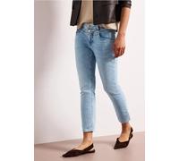 7/8 Mid Waist Slim Leg Jeans im Slim Fit
