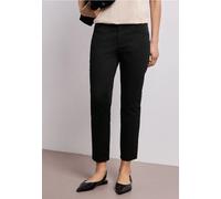7/8 Slim Leg Hose im Satin-Look