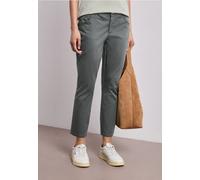7/8 Slim Leg Hose im Satin-Look