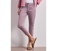 7/8 Slim Leg Hose im Satin-Look