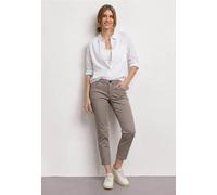 7/8 Slim Leg Hose im Satin-Look