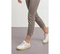7/8 Slim Leg Hose im Satin-Look