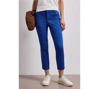 7/8 Slim Leg Hose im Satin-Look